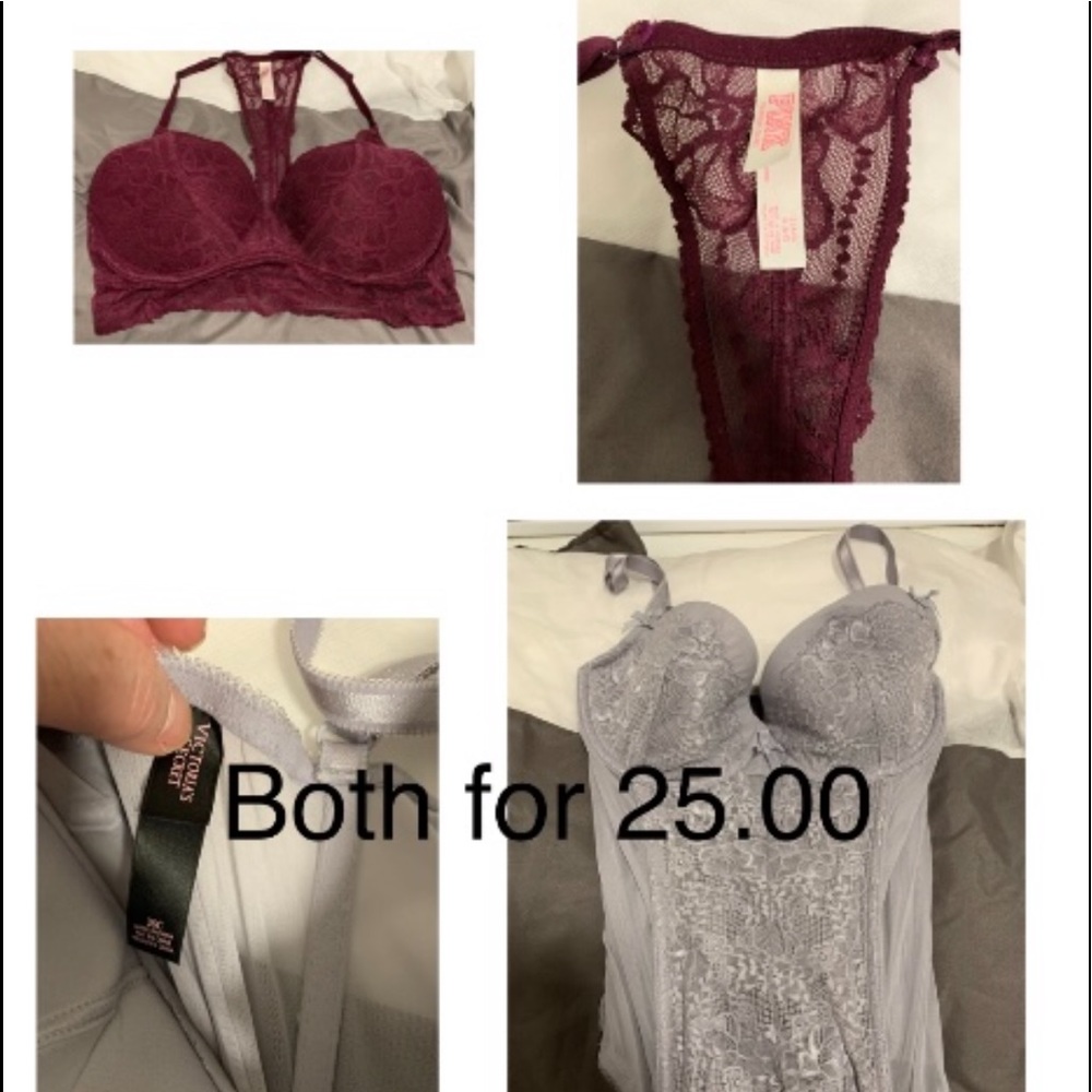 Victoria Secret  Bundle, Corset 36 C, PINK Sale!!